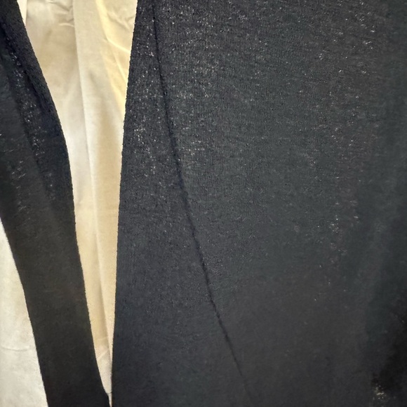 Catherine Malandrino Black Long Sleeve Textured Round Neck Top SZ S - Picture 6 of 7